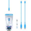 A4Tech Pele A4TMYS47745, 300 mAh, 75h, 8 pogas, 20000 CPI, RGB apgaismojums, bezvadu, USB-C uzlāde