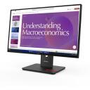 Lenovo ThinkVision T24D-40 64B9GAT1EU, 23.8", IPS, 1920 x 1080, 120 Hz, 4 ms, 250 cd/m&sup2;, 1x HDMI, VESA 100x100, USB-C, must