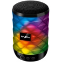 Ne&scaron;iojamas Bluetooth garsiakalbis 5 W galia RGB ap&scaron;vietimas TWS FM radijas USB microSD PS-55 juodas SV-021146 SVEN