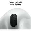 Apple AirPods 4, MXP93ZM/A, Bluetooth 5.3, juhtmevabad, valged, m&uuml;rasummutamine, kohandatav EQ, veekindel