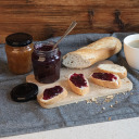 230 ml Konfitura purk musta &Oslash;63/4 kaanega - 6 tk BROWIN 132230, klaas, 7.2x7.2x9 cm