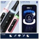 Oral-B Elektriskā zobu birste iO5 Matt Black, 1 uzgalis, 5 režīmi, 48000 apgr./min, akumulators, ceļojumu futrālis