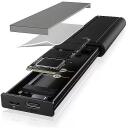 Raidsonic | Icy Box Ārējais M.2 NVMe | IB-1807MT-C31 | USB 3.2 Gen 2 Type-C | 1x M.2 2230/2242/2260/2280, 10 Gbit/s, melns