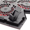 White Shark Jahuti GCP-29 ICE-WIZARD, 800g, 42.7cm, 30.5cm, 2.4cm, 5 ventilaatorit, 2400rpm, 30dB, USB, 2 positsiooni