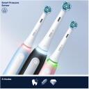 Braun Elektriskā zobu birste Oral-B iO Series 3 8006540731222, rozā krās., 1 galviņa, 3 režīmi, akumulators, uzlādes statīvs
