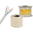 Gembird UPC-5004E-L/100, tīkla kabelis, 100m, 24AWG, Cat5e, U/UTP (UTP), pelēks