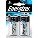 Energizer Aku Max Plus D E301323900, Alkaline, D, 2 tk, ilma laadijata