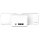 Mercusys belaidė tinklo sistema HALOH80X(3-PACK) 3000 Mbit/s, 3 vidinės antenos, 3 gigabitų prievadai, 650 m&sup2; aprėptis