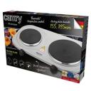 Camry | CR 6511 | Number of burners/cooking zones 2 | Rotary knobs | Stainless steel | Electric