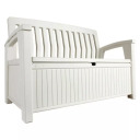 Uzglabāšanas sols KETER Patio Storage Bench 29202690508 227L balts