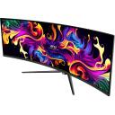 MSI MPG 491CQPX QD-OLED, 49", 5120 x 1440, 240 Hz, 0,03 ms, 1500000:1, 250 cd/m&sup2;, USB centras, i&scaron;lenktas