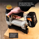 Bezvadu 18 V kombinēts skavotājs-skrūvgrieznis bez akumulatora un lādētāja Combi-tacker 7064920 Batavia