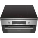 Bosch Keraamiline pliit HLS79Y351U, 63L, 60cm, Induktsioon, Elektriline, Roostevaba teras, LCD, Grillimine