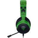 Razer spēļu austiņas, Kraken V4 X, RZ04-05180200-R3M1, 1.8m, 32&Omega;, 20-20kHz, Minecraft izdevums, Mikrofons