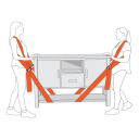 Siksna mēbeļu pārvietošanai VOREL, 74721, 5x280 cm, 4 gab.