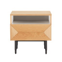 Nakts skapītis NATE 50x40xH50cm, ozols 45168