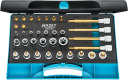 Instrumentu komplekts, HAZET, 1557/35, 35 daļas, 1/4 collu kvadrāts, TORX&reg; profili