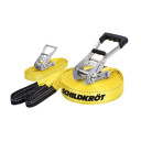 Schildkröt Slackline 'Classic', 15 m, 150 kg, ar mācību līniju un somu, R991042, SCHILDKRÖT®