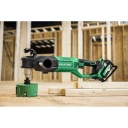 Bezvadu leņķa urbjma&scaron;īna, HIKOKI, D36DYAW4Z, 36 V, bezsuku motors, 2-13 mm čuks, 1500 apgr./min, kompakta konstrukcija.