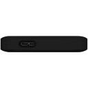 Raidsonic ICY BOX SDD cietā diska korpuss IB-233U3-B, SATA 6Gb/s, USB 3.0, 1x2.5" HDD/SSD, silikona aizsargapvalks