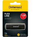 Intenso USB m&auml;lupulk 3544491 128 GB, USB 3.2 Gen 1, lugemise kiirus 70 MB/s, USB Type-A, USB Type-C, alumiinium, must