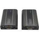 Digitus 4K HDMI pagarinātājs DS-55204, 60m, 4K2K/60Hz, 18Gbps, ārējais, infrasarkanais tālvadības pults