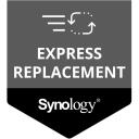 Synology NAS хранилище DS725+, 2 отсека, 4 ГБ DDR4 памяти, AMD Ryzen R1600, 2.5GbE порт