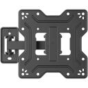 Sbox LCD-421, sienas stiprinājums, LCD-421, 23''&ndash;43''/58&ndash;109cm, 30kg, 100x100&ndash;200x200, +90&deg;/-90&deg;, melna