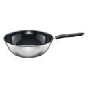Funkcionālais Wok 280 mm, FISKARS, 1072313, nerūsējo&scaron;ais tērauds, keramikas pārklājums, piemērots indukcijai