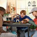 Lego Konstruktors 21278, 665 gab., 4 minifigūras, 3 stāvu sargtornis, ar sviru darbināma funkcija