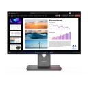 Lenovo ThinkVision P24q-40 64B2GAT1EU, 23.8", 2560 x 1440, 120 Hz, 4 ms, 300 cd/m&sup2;, 1x HDMI, USB 3.2 keskpunkt, IPS