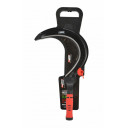 BUSH SICKLE 38mm, leņķa asmens, ergonomisks rokturis, 210 mm asmens garums, 540 g, AW33204BL, AWTOOLS