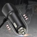 Manta Automobilinis įkroviklis MCC201T, 12-24V, 1306W, 3x USB-A, 2x USB-C, PD 36W, QC 3.0, LED ekranas