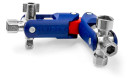 Universālais atslēgu instruments JointKey Quadro, KNIPEX, 00 11 06 V04, 8 slēgmehānismiem, kompakts un viegli transportējams
