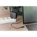 Digitus S&uuml;learvuti Laadija DA-10071, 65W, 1x USB-C PD 3.0, 1,2m kaabel, l&uuml;hise kaitse, must