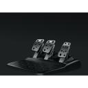 Logitech Vairodis + pedalai 941-000123, 900&deg; sukimas, USB, juodas, aliuminis, oda, 3100 g pedalai, maitinimo laidas