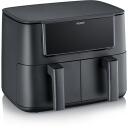Severin Gaisa fritieris FR 002463, 2x4L, 2600 W, taimeris, automātiskā izslēg&scaron;anās, nelīpo&scaron;ais pārklājums