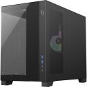 Gamemax Korpus NEX C33 BK, 1 x 3.5", 1+1 x 2.5", 5 laiendusslotti, MATX/BTF, 2 x USB 3.0, 1 x USB-C, 1 x k&otilde;rvaklapid