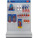 Gondola stends, KNIPEX, 00 19 30 V07, 1000 x 1400 x 930 mm, 6 rīku stieņi, 2 plaukti