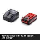 Bezvadu zāles pļāvējs GE-CM 18/30 Li, EINHELL, 3413155, 18V, 30 cm grie&scaron;anas platums, 3 līmeņu augstuma regulē&scaron;ana, 150 m&sup2; laukuma ieteikums