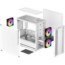 Deepcool ARGB Micro-ATX KORPUS CC360 R-CC360-WHAPM3-G-1, 1x USB3.0, 1x USB2.0, 1x Audio, 2x 3.5" ketast, 2x 2.5" ketast