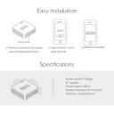Sonoff i&scaron;manusis centras RF BridgeR2 030465, 100-240V, 64 kanalai, Wi-Fi, Google Assistant, Amazon Alexa