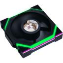 Lian Li Вентилятор для компьютера UNI FAN SL Wireless LCD 120 G99.12SLLCD1W3B.00, 120mm, 1900RPM, 2.4mmH2O, 3 вентилятора, черный