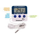 Ilmajaam, elektrooniline, sond, valge 2MEASURE 170600, -50&deg;C kuni 70&deg;C, 2m kaabel