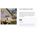 Ezviz CB2 CS-CB2-2K-4GA Iekštelpu 4MP 2K Viedā 4G SIM Akumulatora Kamera MicroSD / Nakts redzamība Pelēka