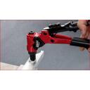 Kstools Kniedimo replės rinkinys 150.9820, 305 mm, 2.150 kg, guma, plienas, 360&deg; sukimosi, 4.8 mm kniedės