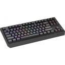 Genesis THOR 230 mehāniskā spēļu klaviatūra NKG-2107, bezvadu, RGB, Outemu Panda, 3000 mAh, 25 apgaismojuma režīmi