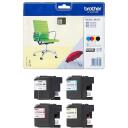 Brother Tintes kasetne LC229XLVALBP, 4 kasetnes, līdz 2400 lappusēm (melns), līdz 1200 lappusēm (ciāns, magenta, dzeltena)
