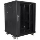 Lanberg vabakapid FF01-6615-12B, 600x600mm, 15U, koormus 800kg, IP20, 4 vertikaalset riba, 2 ventilaatorit