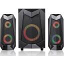 Tracer Garsiakalbis 2.1 Hi-Cube RGB Bluetooth TRAGLO46497, 20W, 35Hz-20000Hz, RGB ap&scaron;vietimas, Bluetooth 5.0, 2 satelitai